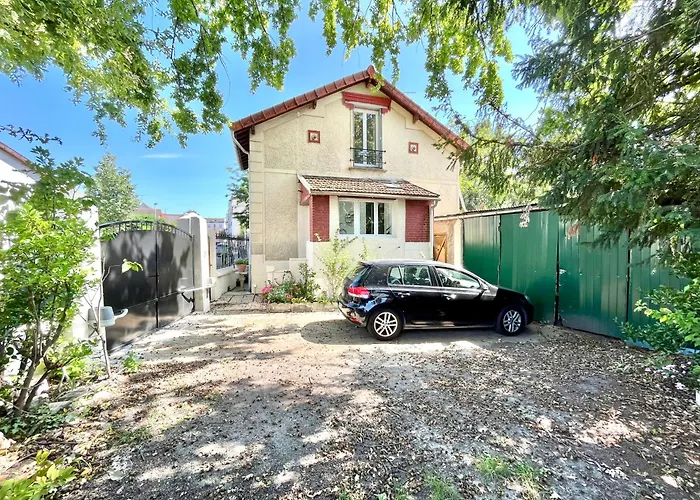 Cosy House Near Paris, Cdg Airport + Parking